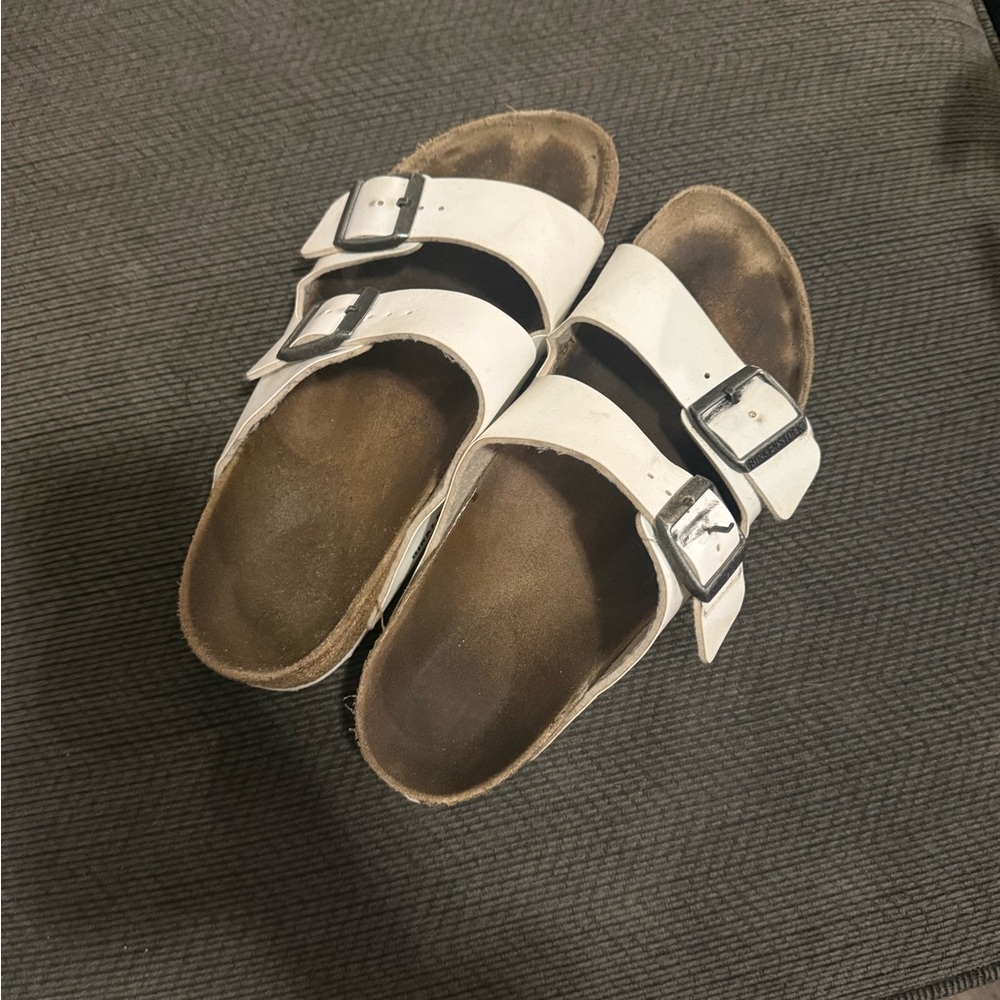 White Birkenstocks